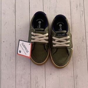 Sperry Unisex-Child Harbor Tide Jr Washable Sneaker